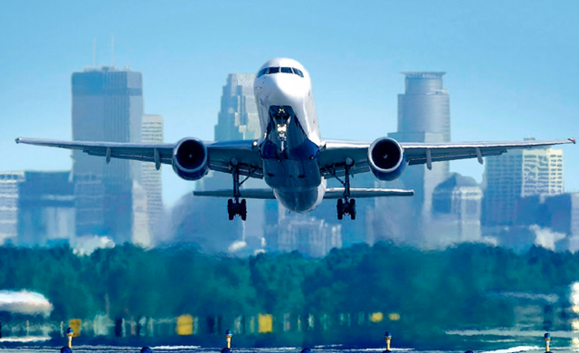 airplane landing